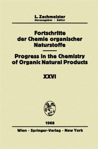 Cover Fortschritte der Chemie Organischer Naturstoffe/Progress in the Chemistry of Organic Natural Products