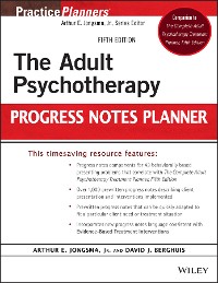 Cover The Adult Psychotherapy Progress Notes Planner