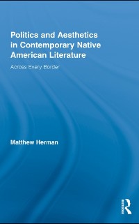 Cover Politics and Aesthetics in Contemporary Native American Literature