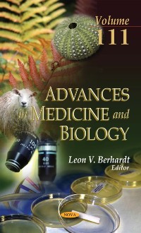 Cover Advances in Medicine and Biology. Volume 111
