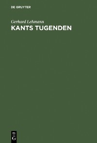 Cover Kants Tugenden