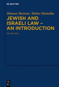 Cover Jewish and Israeli Law - An Introduction
