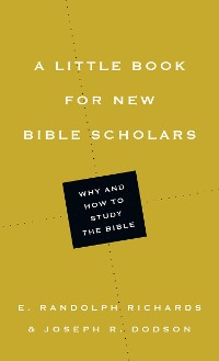 Cover A Little Book for New Bible Scholars