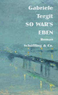 Cover So war's eben