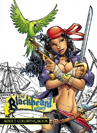 Cover Blackbeard Legacy: Adult Coloring Book