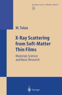 Cover X-Ray Scattering from Soft-Matter Thin Films