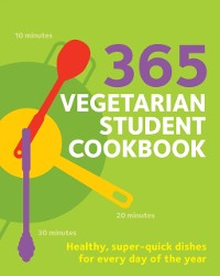 Cover 365 Vegetarian Student Cookbook