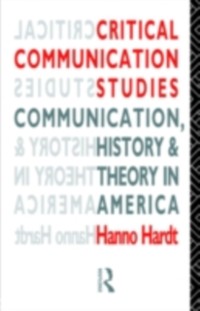 Cover Critical Communication Studies