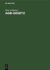 Cover AGB-Gesetz