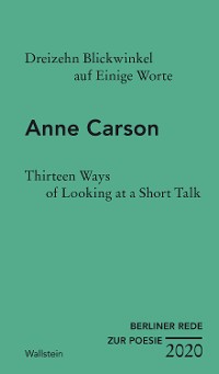 Cover Dreizehn Blickwinkel auf Einige Worte / Thirteen Ways of Looking at a Short Talk