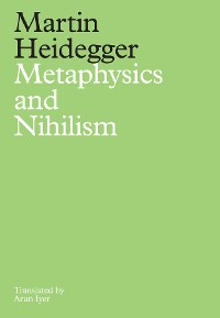 Cover Metaphysics and Nihilism