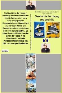Cover Geschichte der Hapag und des NDL  – Band 230 in der maritimen gelben Buchreihe – bei Jürgen Ruszkowski