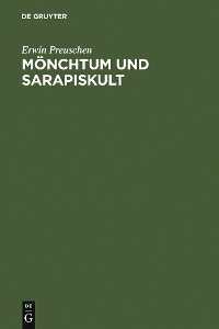 Cover Mönchtum und Sarapiskult