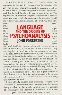 Cover Language and the Origins of Psychoanalysis