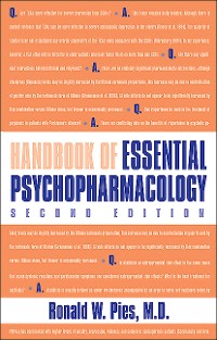 Cover Handbook of Essential Psychopharmacology