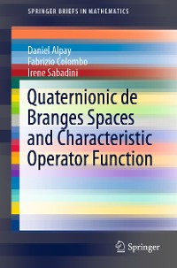 Cover Quaternionic de Branges Spaces and Characteristic Operator Function