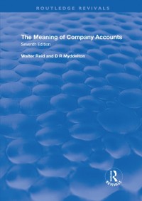 Cover The Meaning of Company Accounts