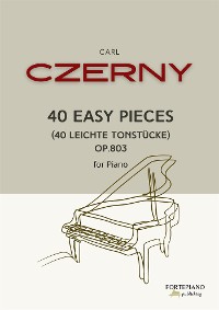 Cover Czerny - 40 Easy Pieces for piano
