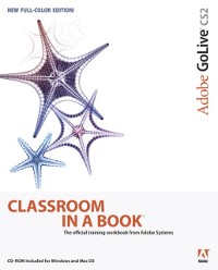 Cover Adobe GoLive CS2 Classroom in a Book