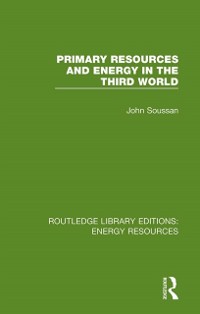 Cover Primary Resources and Energy in the Third World