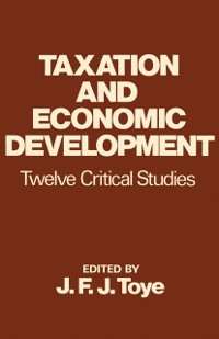 Cover Taxation and Economic Development