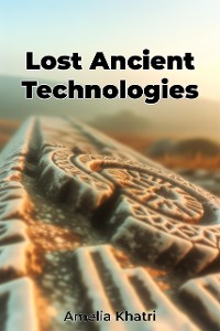 Cover Lost Ancient Technologies