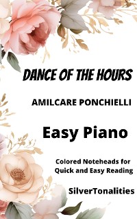 Cover Dance of the Hours Piano Sheet Music with Colored Notation