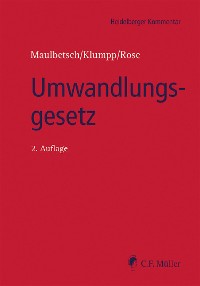 Cover Umwandlungsgesetz