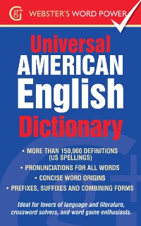 Cover The Webster's Universal American English Dictionary