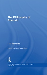 Cover Philosophy of Rhetoric V7