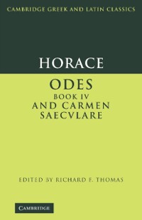 Cover Horace: Odes IV and Carmen Saeculare