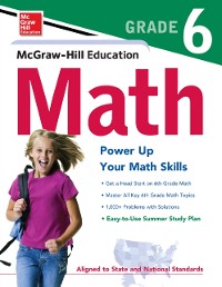 Cover McGraw-Hill Education Math Grade 6