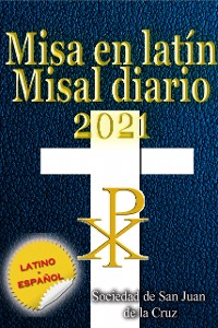 Cover Misa en latín Misal diario 2021 latino-español, en orden, todos los días