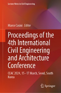 Cover Proceedings of the 4th International Civil Engineering and Architecture Conference