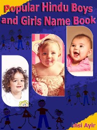Cover Popular Hindu Boys and Girls Name Book