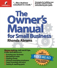 Cover Owner's Manual for Small Business