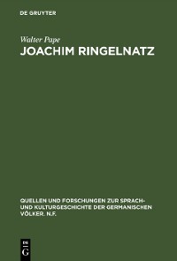 Cover Joachim Ringelnatz