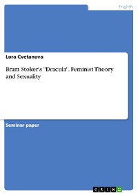 Cover Bram Stoker's "Dracula". Feminist Theory and Sexuality