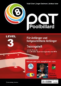 Cover PAT Pool Billard Trainingsheft Level 3