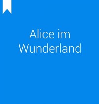 Cover Alice Abenteuer im Wunderland