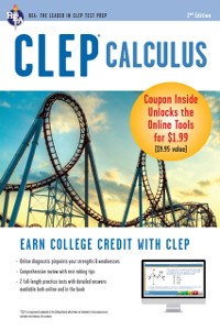 Cover CLEP(R) Calculus Book + Online