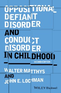 Cover Oppositional Defiant Disorder and Conduct Disorder in Childhood