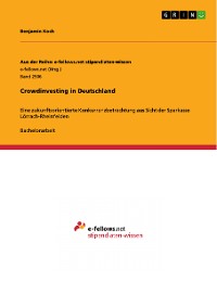 Cover Crowdinvesting in Deutschland