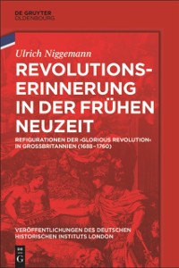 Cover Revolutionserinnerung in der Frühen Neuzeit