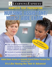 Cover Nursing Assistant Nurse Aide Exam 4 Ele