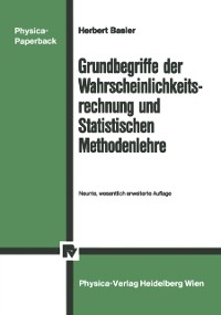 Cover Grundbegriffe der Wahrscheinlichkeitsrechnung und Statistischen Methodenlehre