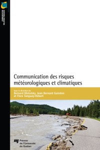 Cover Communication des risques météorologiques et climatiques