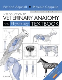 Cover Introduction to Veterinary Anatomy and Physiology Textbook