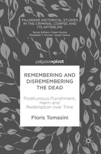 Cover Remembering and Disremembering the Dead