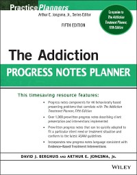 Cover The Addiction Progress Notes Planner